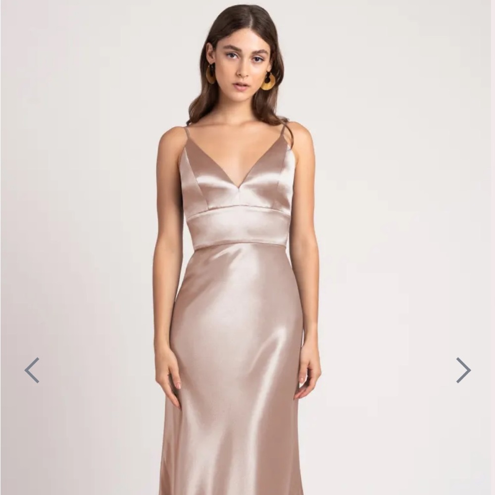 Jenny Yoo Brenna in Whipped Apricot